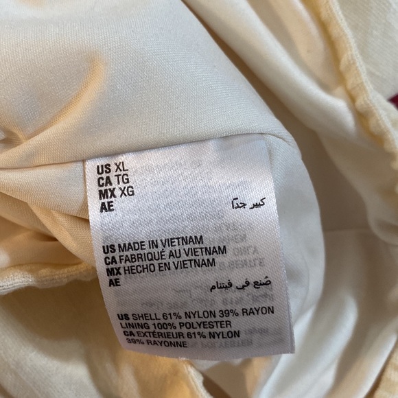 Alfani lined short sleeve top. SZ XL. NWT - Picture 5 of 5